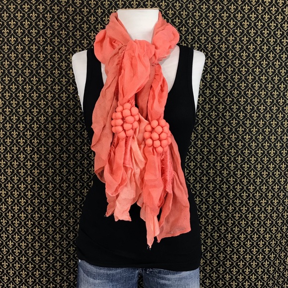 Anthro “Shadowed Vine Scarf” - Picture 3 of 9